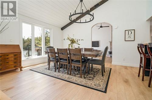 849 Dry Pine Bay, Alban, ON - Indoor Photo Showing Dining Room