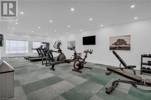 #1001 -480 Callaway Rd, London, ON - Indoor Photo Showing Gym Room
