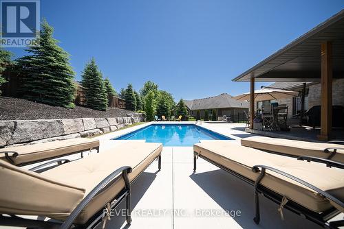 33 Woodside Drive, Brant, ON - Outdoor With In Ground Pool