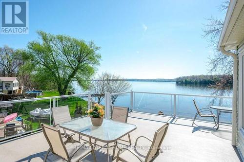 595 Foley Rd, Otonabee-South Monaghan, ON - Outdoor With Body Of Water With Deck Patio Veranda