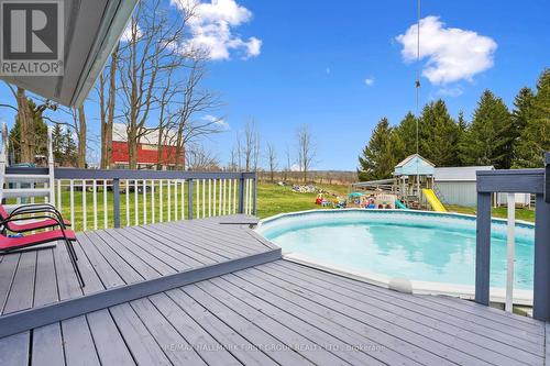 253 Peters Rd, Cramahe, ON - Outdoor With Above Ground Pool