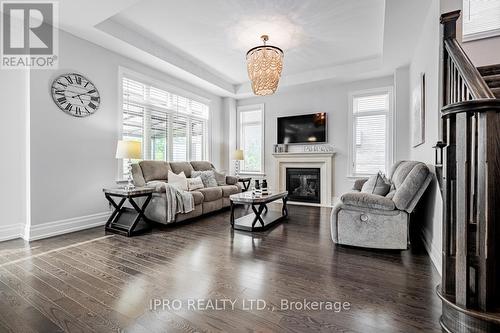 5 West Branch Dr, Halton Hills, ON - Indoor Photo Showing Living Room With Fireplace