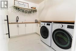 2nd story laundry room. - 