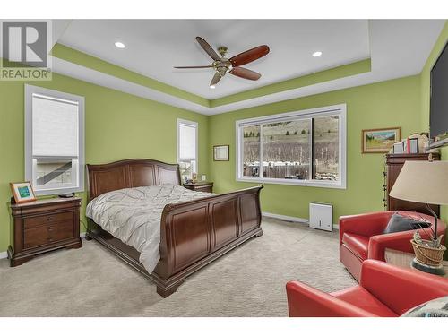 6173 Highway 6, Coldstream, BC - Indoor Photo Showing Bedroom