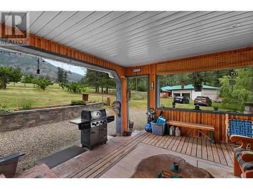 1196 Hwy 3A, Keremeos, BC - Outdoor With Deck Patio Veranda With Exterior