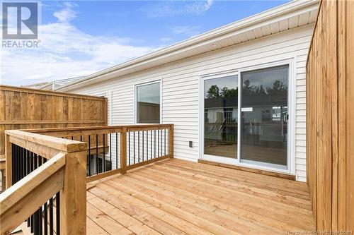 136 Ernest Street, Dieppe, NB - Outdoor With Deck Patio Veranda With Exterior