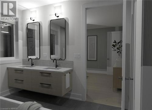 Primary ensuite bath - 18 Kenreta Drive, North Bay, ON - Indoor Photo Showing Bathroom
