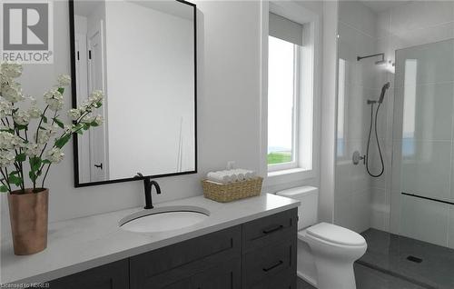 MAIN FLOOR BATH 2 - 18 Kenreta Drive, North Bay, ON - Indoor Photo Showing Bathroom