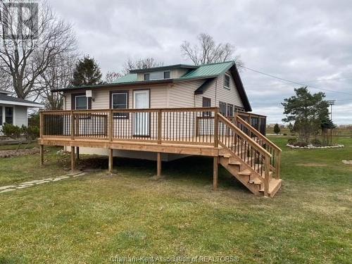 120 Ross Lane, Erieau, ON - Outdoor With Deck Patio Veranda