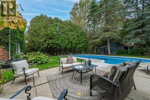 711 Norfolk Street S, Norfolk, ON - Outdoor With In Ground Pool With Deck Patio Veranda With Backyard