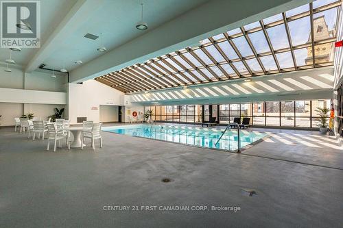 906 - 389 Dundas Street, London, ON - Indoor Photo Showing Other Room With In Ground Pool