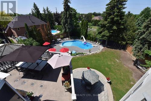 71 Delia Pl, Vaughan, ON - Outdoor With In Ground Pool