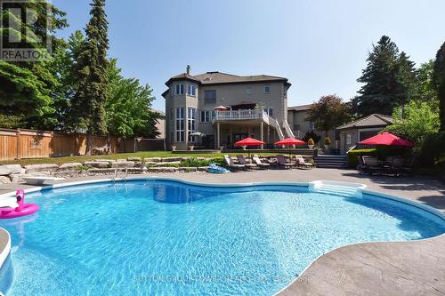 71 Delia Place, Vaughan, ON - Outdoor With In Ground Pool With Backyard