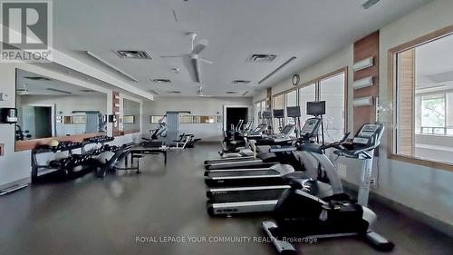 #Uph2 -39 Galleria Pkwy, Markham, ON - Indoor Photo Showing Gym Room