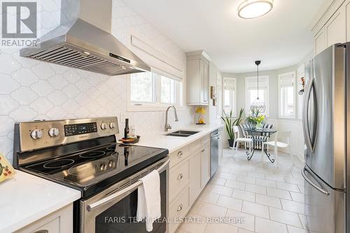 208 Edward Street, Orillia, ON - Indoor Photo Showing Kitchen With Double Sink