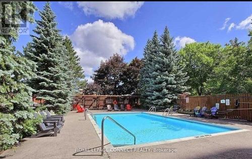 #508 -7420 Bathurst St, Vaughan, ON - Outdoor With In Ground Pool With Backyard