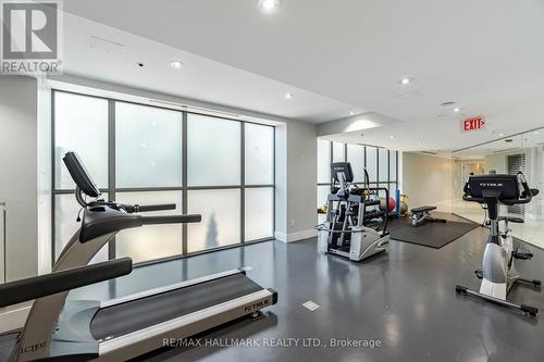401 - 90 Trinity Street, Toronto, ON - Indoor Photo Showing Gym Room