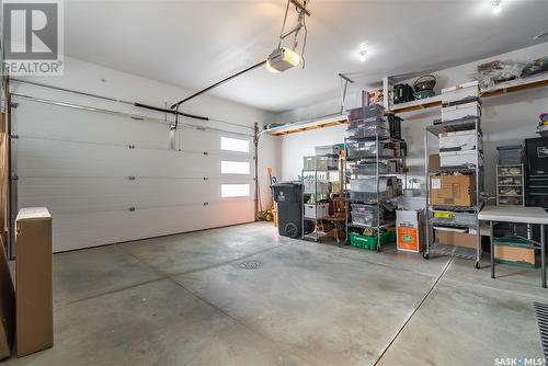 804 1St Avenue N, Warman, SK - Indoor Photo Showing Garage