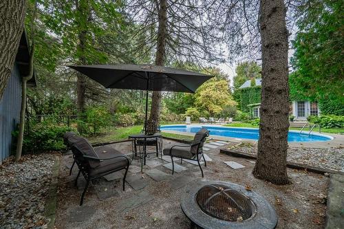 711 Norfolk Street S, Simcoe, ON - Outdoor With In Ground Pool With Deck Patio Veranda With Backyard