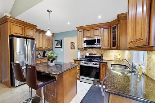 11 Gamble Lane, Port Dover, ON - Indoor Photo Showing Kitchen With Double Sink