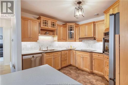 163 Royal Oaks Blvd Unit#101, Moncton, NB - Indoor Photo Showing Kitchen With Double Sink