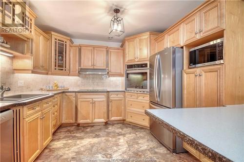 163 Royal Oaks Blvd Unit#101, Moncton, NB - Indoor Photo Showing Kitchen With Double Sink