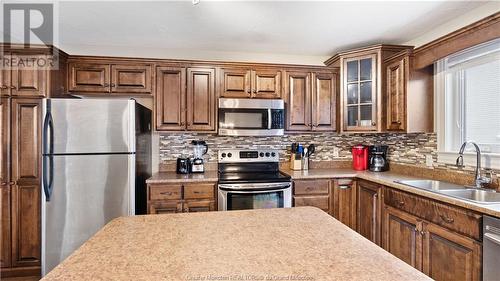 10 Dalton, Riverview, NB - Indoor Photo Showing Kitchen With Double Sink