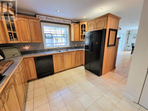19 Prince Charles Road, Massey Drive, NL - Indoor Photo Showing Kitchen With Double Sink