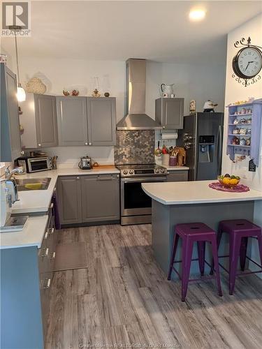 559 Aldouane Station Cross Rd, Saint-Charles, NB - Indoor Photo Showing Kitchen With Upgraded Kitchen