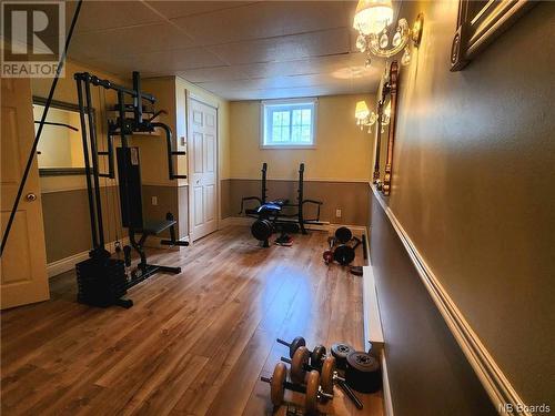 468 Rue Acadie, Beresford, NB - Indoor Photo Showing Gym Room