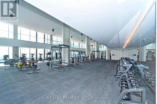 #1703 -1000 Portage Pkwy, Vaughan, ON - Indoor Photo Showing Gym Room