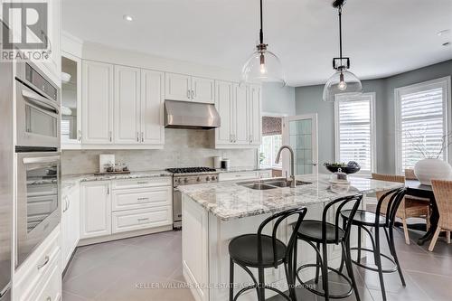 1492 Broadmoor Avenue, Mississauga, ON - Indoor Photo Showing Kitchen With Double Sink With Upgraded Kitchen