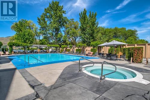 7343 Okanagan Landing Road Unit# 2107, Vernon, BC - Outdoor With In Ground Pool With Backyard