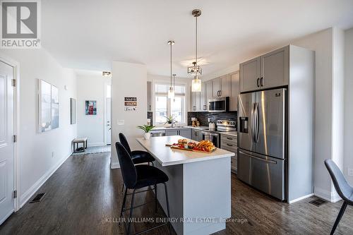 60 Streamside Dr, Cramahe, ON - Indoor Photo Showing Kitchen With Stainless Steel Kitchen With Upgraded Kitchen
