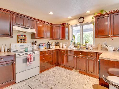 4547 Wellington Ave, Port Alberni, BC - Indoor Photo Showing Kitchen With Double Sink