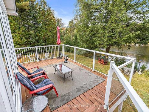 1047 Lagoon Rd, Highlands East, ON - Outdoor With Deck Patio Veranda With Exterior