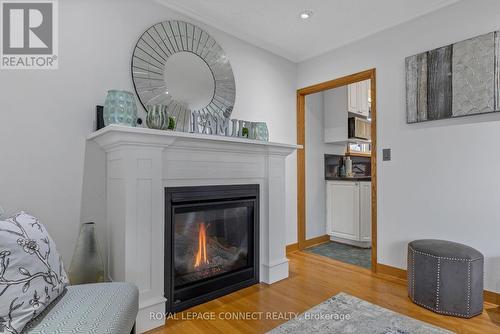 49 Dreyer Drive E, Ajax, ON - Indoor Photo Showing Living Room With Fireplace