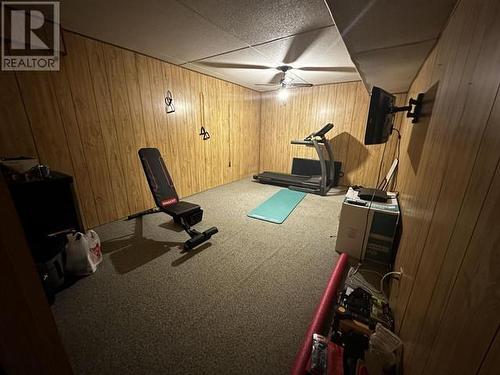 5316 Willow Road, Fort Nelson, BC - Indoor Photo Showing Gym Room