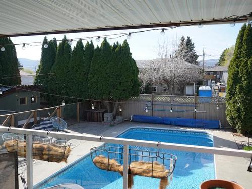 248 Chestnut Ave, Kamloops, BC - Outdoor With In Ground Pool With Deck Patio Veranda With Backyard