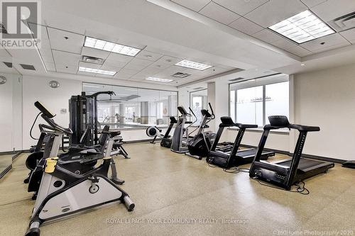 611 - 300 Bloor Street E, Toronto, ON - Indoor Photo Showing Gym Room