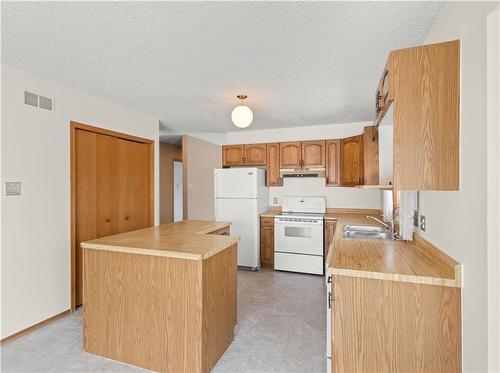 502 Mcphillips Road, St Andrews, MB - Indoor Photo Showing Kitchen With Double Sink