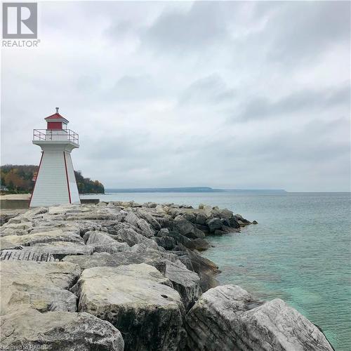 Lion's Head Lighthouse - location Lion's Head - 23 Gard Street, Northern Bruce Peninsula, ON - Outdoor With Body Of Water With View