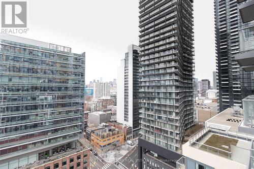 #1723 -108 Peter St, Toronto, ON - Outdoor With Facade