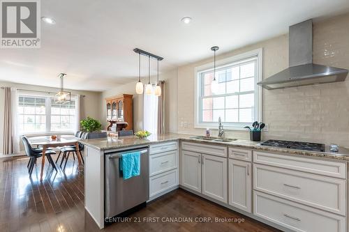 146 Locust St, St. Thomas, ON - Indoor Photo Showing Kitchen With Double Sink With Upgraded Kitchen