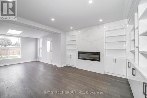 36 Pebblehill Square, Toronto, ON - Indoor With Fireplace