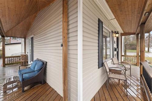 front and side verandah - 314 Park Street W, Dundas, ON - Outdoor With Deck Patio Veranda With Exterior