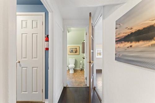 Upper hallway. Master suite on left, bedroom or den on right. - 314 Park Street W, Dundas, ON - Indoor Photo Showing Other Room
