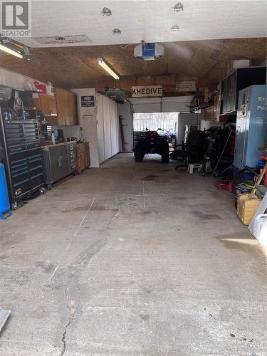 605 Brimacombe Drive, Weyburn, SK - Indoor Photo Showing Garage