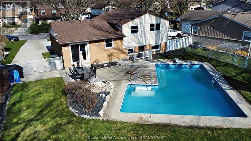 38 Cardinal Crescent, Chatham, ON - Outdoor With In Ground Pool With Deck Patio Veranda