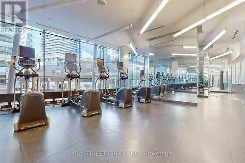 3110 - 14 York Street, Toronto, ON - Indoor Photo Showing Gym Room